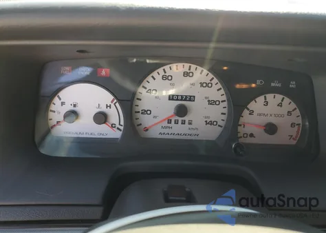 2003 Mercury Marauder from USA, damaged, VIN 2MEHM75V53X676467